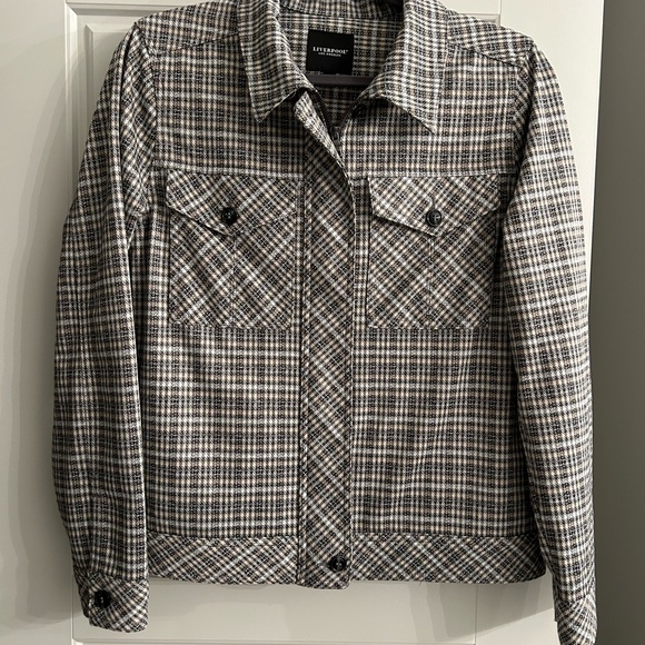 Liverpool plaid utility jacket - Picture 2 of 8